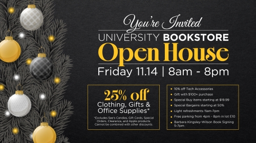 University Bookstore Open House
