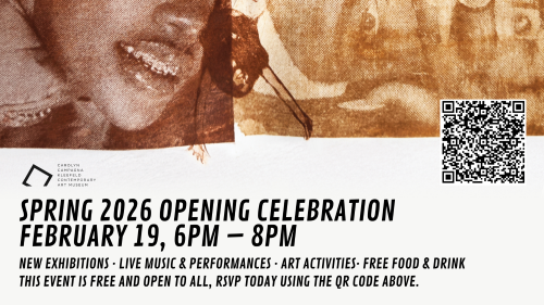 Museum Opening Celebration banner.