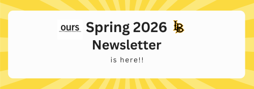 OURS Spring 2026 Newsletter header